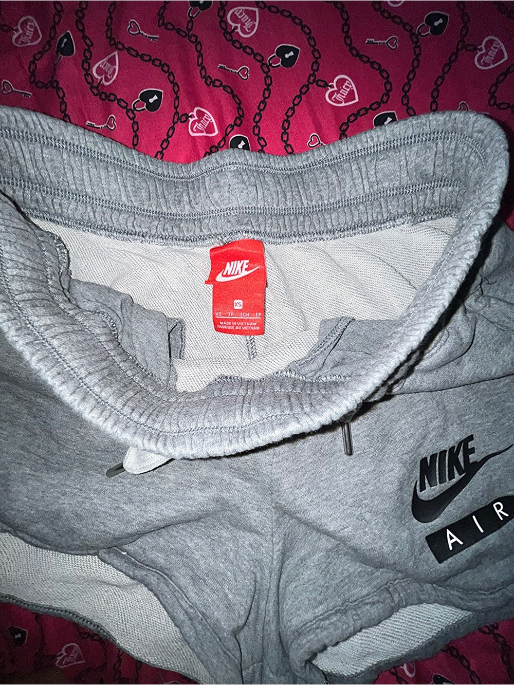 Nike Air Gray Women’s Athletic Shorts - Picture 3 of 6